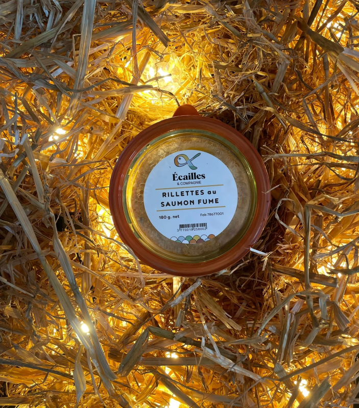 Rillettes au saumon fumé - 180gr