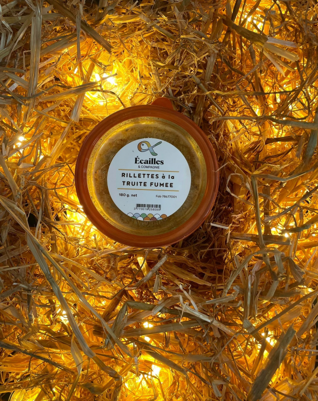 Rillettes à la truite fumée - 180gr