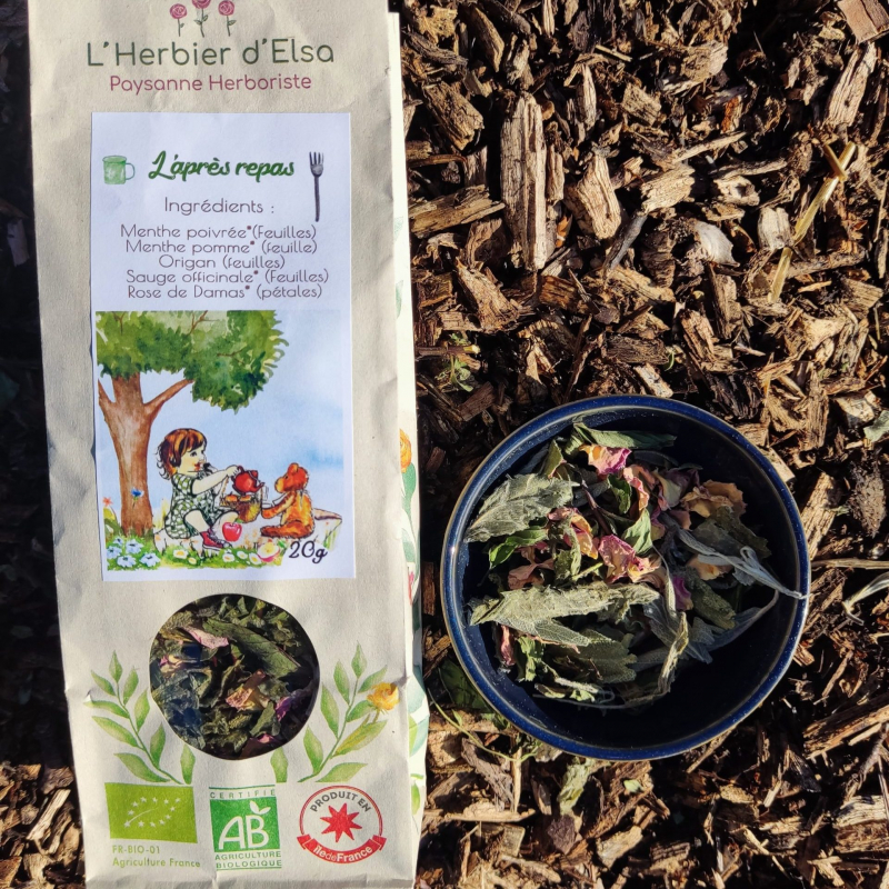 Tisane "l'après-repas" BIO - 20 gr(en vrac)