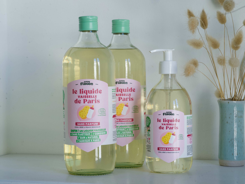 Liquide vaisselle "sans parfum" - 1L