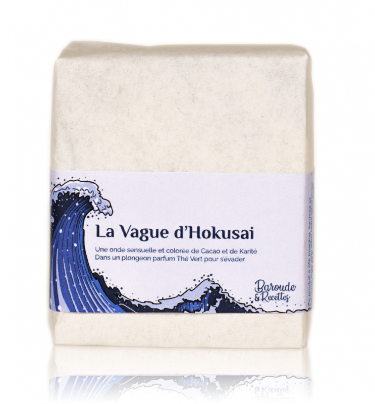 Savon "la vague d'Hokusaï" - 100gr