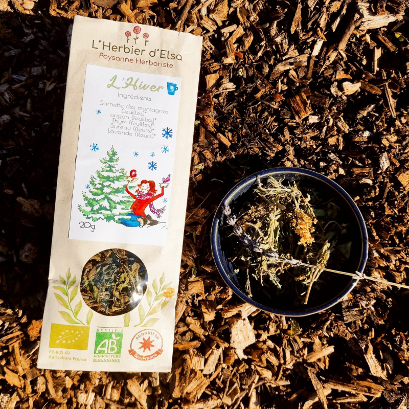 Tisane "l'hiver" BIO - 20gr (en vrac)