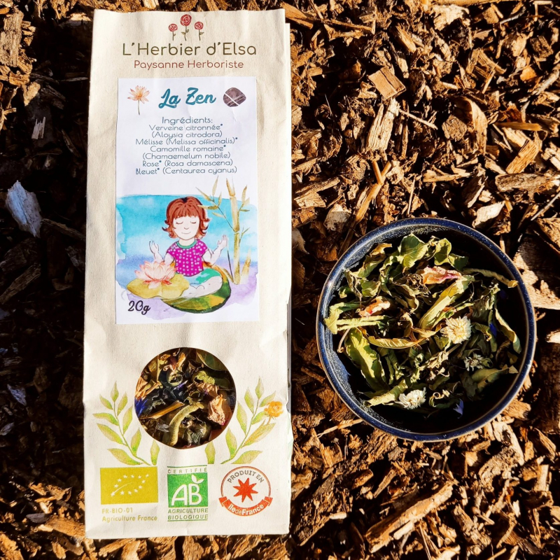Tisane "la zen" BIO - 20gr (en vrac)