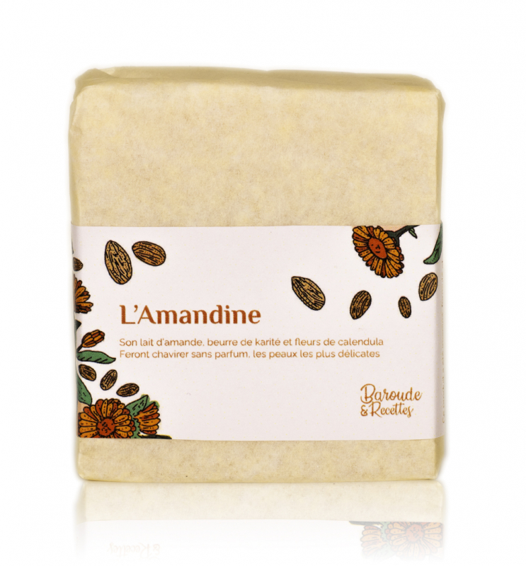 Savon "l'amandine" BIO - 100gr